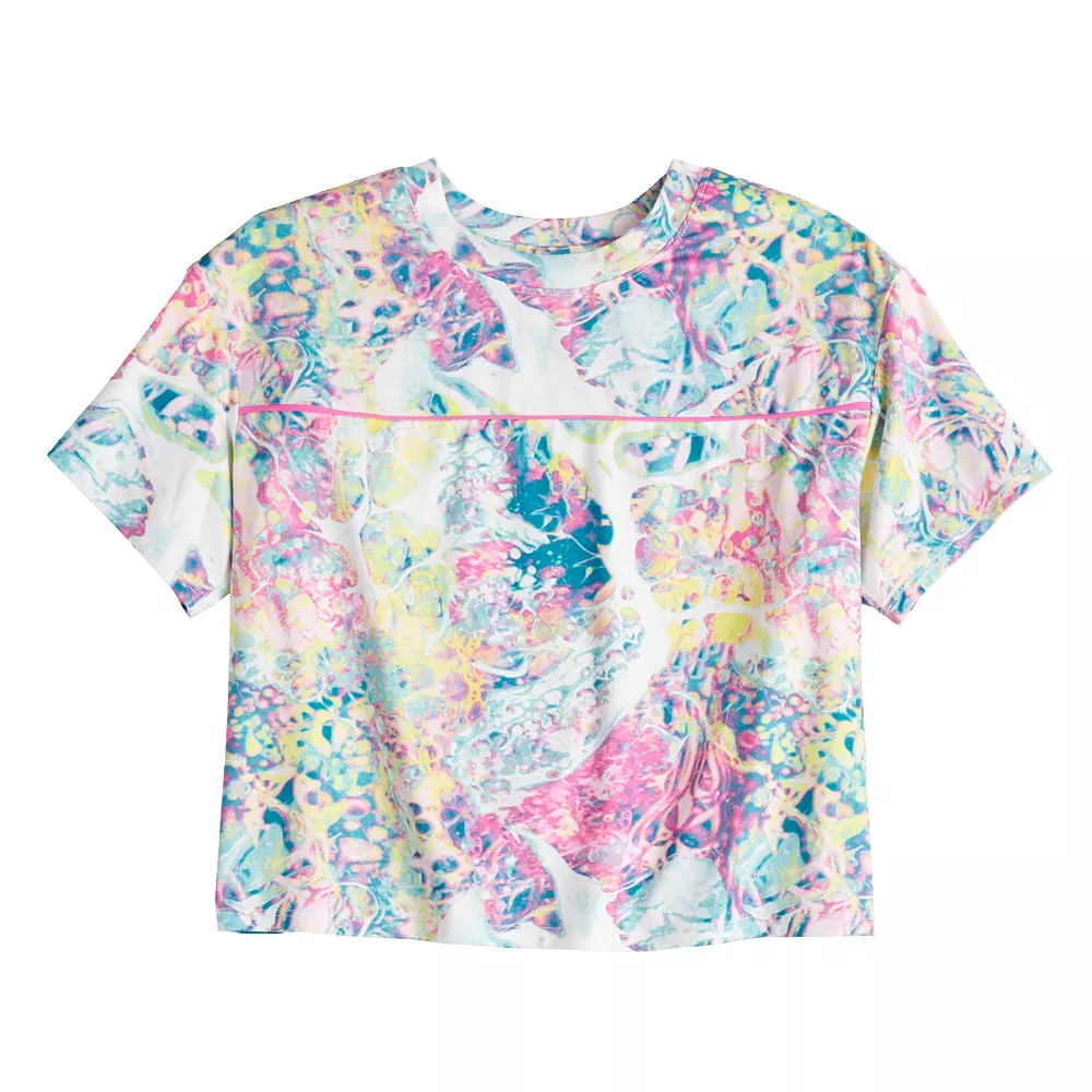 Girls 7-16 Tek Gear® Tulip Back Tee in Regular & Plus 5 Girls 7-16 Tek Gear® Tulip Back Tee in Regular & Plus - Image 3