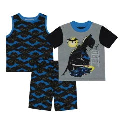 Boys 6-12 DC Comics Batman Tops & Shorts Pajama Set
