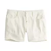 Girls 6-20 SO® Favorite Raw Cuffed Hem Midi Shorts in Regular & Plus
