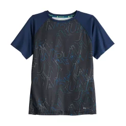 Boys 8-20 Tek Gear® Dry Tek Tee in Regular & Husky -kids pajamas set Sales 5236234 Dark Blue Run Ombre
