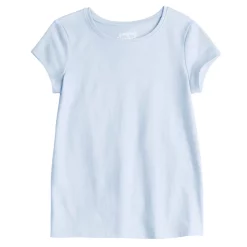 Girls 4-12 Jumping Beans® Essential Crewneck Tee -kids pajamas set Sales 5239494 Light Blue