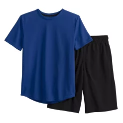 Boys 5-20 Sonoma Goods For Life® Top & Shorts Pajama Set in Regular & Husky