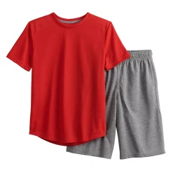 Boys 5-20 Sonoma Goods For Life® Top & Shorts Pajama Set in Regular & Husky 11 Boys 5-20 Sonoma Goods For Life® Top & Shorts Pajama Set in Regular & Husky -kids pajamas set Sales 5248036 Red Gray