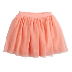 Girls 4-12 Jumping Beans® Double Layer Tutu Skort -kids pajamas set Sales 5260873 Coral