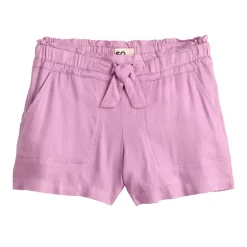 Girls 6-20 SO® Mid Rise Soft Shorts in Regular & Plus Size -kids pajamas set Sales 5273537 Lilac