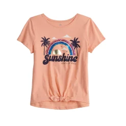 Girls 7-16 SO® Tie Front Top in Regular & Plus Size -kids pajamas set Sales 5273915 ALT