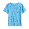 Toddler Boy Jumping Beans® Adaptive Pocket Tee -kids pajamas set Sales 5280372 Blue Sharks