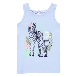 Toddler Girl Carter's Flamingo Jersey Tank Top -kids pajamas set Sales 5280531 Blue Zebra