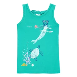 Toddler Girl Carter's Flamingo Jersey Tank Top -kids pajamas set Sales 5280531 Green Mermaid