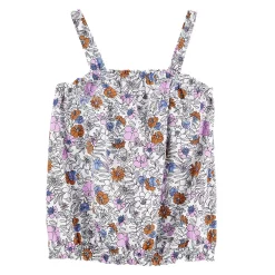 Girls 4-8 Carter's Floral Slubbed Jersey Tank Top -kids pajamas set Sales 5283751 Brown Floral