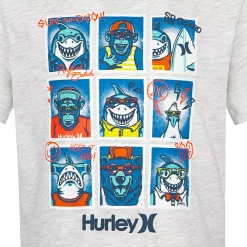 Boys 4-7 Hurley Graphic Tee & Pants Set -kids pajamas set Sales 5285850 ALT5