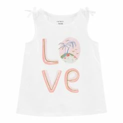 Toddler Girl Carter's Tulip Back Graphic Tank Top