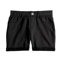 Girls 6-20 SO® Pull-On Midi Shorts in Regular & Plus 12 Girls 6-20 SO® Pull-On Midi Shorts in Regular & Plus -kids pajamas set Sales 5304963 Black