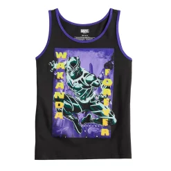 Boys 8-20 Marvel Black Panther Wakanda Graphic Tank Top