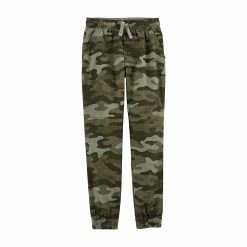 Boys 4-14 Carter's Pull-On Poplin Pants -kids pajamas set Sales 5356564 Camo