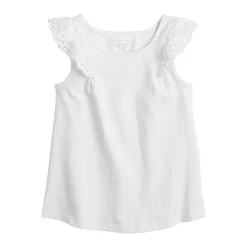 Toddler Girl Jumping Beans® Eyelet Flutter Tee