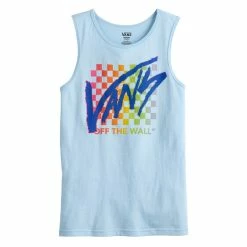 Boys 8-20 Vans Graphic Tank Top -kids pajamas set Sales 5474528 Baby Blue