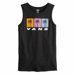 Boys 8-20 Vans Graphic Tank Top -kids pajamas set Sales 5474528 Black