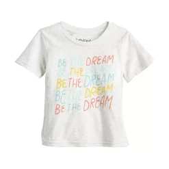 Toddler Boy Jumping Beans® Rainbow Lettering "Be The Dream" Graphic Tee