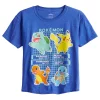 Boys 8-20 Gradient Grid Pokemon Pikachu, Bulbasaur, Charmander & Squirtle Graphic Tee -kids pajamas set Sales 5499721