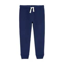 Toddler Boy Carter's Pull-On Fleece Jogger Pants -kids pajamas set Sales 5508476 Navy