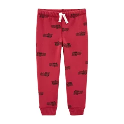 Toddler Boy Carter's Pull-On Fleece Jogger Pants -kids pajamas set Sales 5508476 Red Car