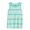 Boys 4-12 Jumping Beans® Striped Tank Top -kids pajamas set Sales 5512267 Aqua Lime Gray
