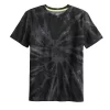 Boys 8-20 Sonoma Goods For Life® Supersoft Tie Dye Tee in Regular & Husky -kids pajamas set Sales 5515828 Spiral Gray Tie Dye