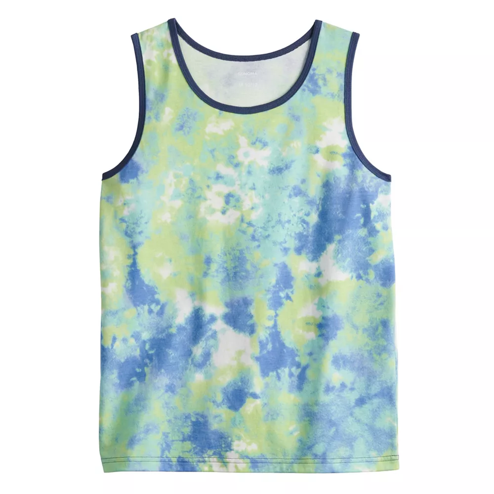 Boys 8-20 Sonoma Goods For Life® Super Soft Tie Dye Tank Top 3 Boys 8-20 Sonoma Goods For Life® Super Soft Tie Dye Tank Top