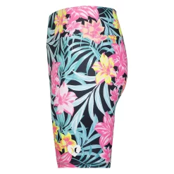 Girls 4-16 Hurley H2O-Dri Tropical Bike Shorts -kids pajamas set Sales 5526026 ALT2