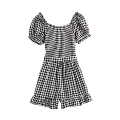 Girls 6-20 SO® Wrap Front Puff Sleeve Romper in Regular & Plus 9 Girls 6-20 SO® Wrap Front Puff Sleeve Romper in Regular & Plus -kids pajamas set Sales 5526962 ALT