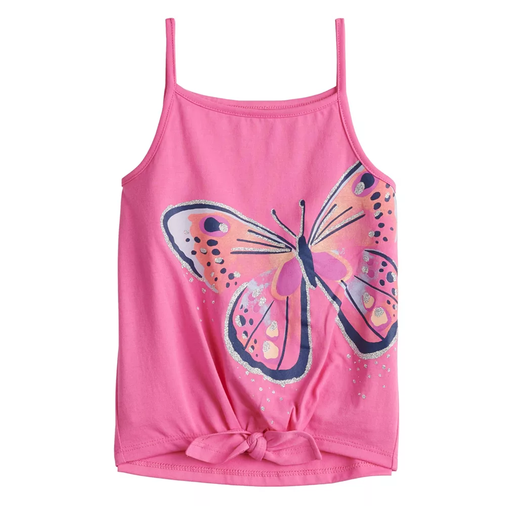 Girls 4-12 Jumping Beans® Physical Adaptive Knot-Front Camisole 3 Girls 4-12 Jumping Beans® Physical Adaptive Knot-Front Camisole