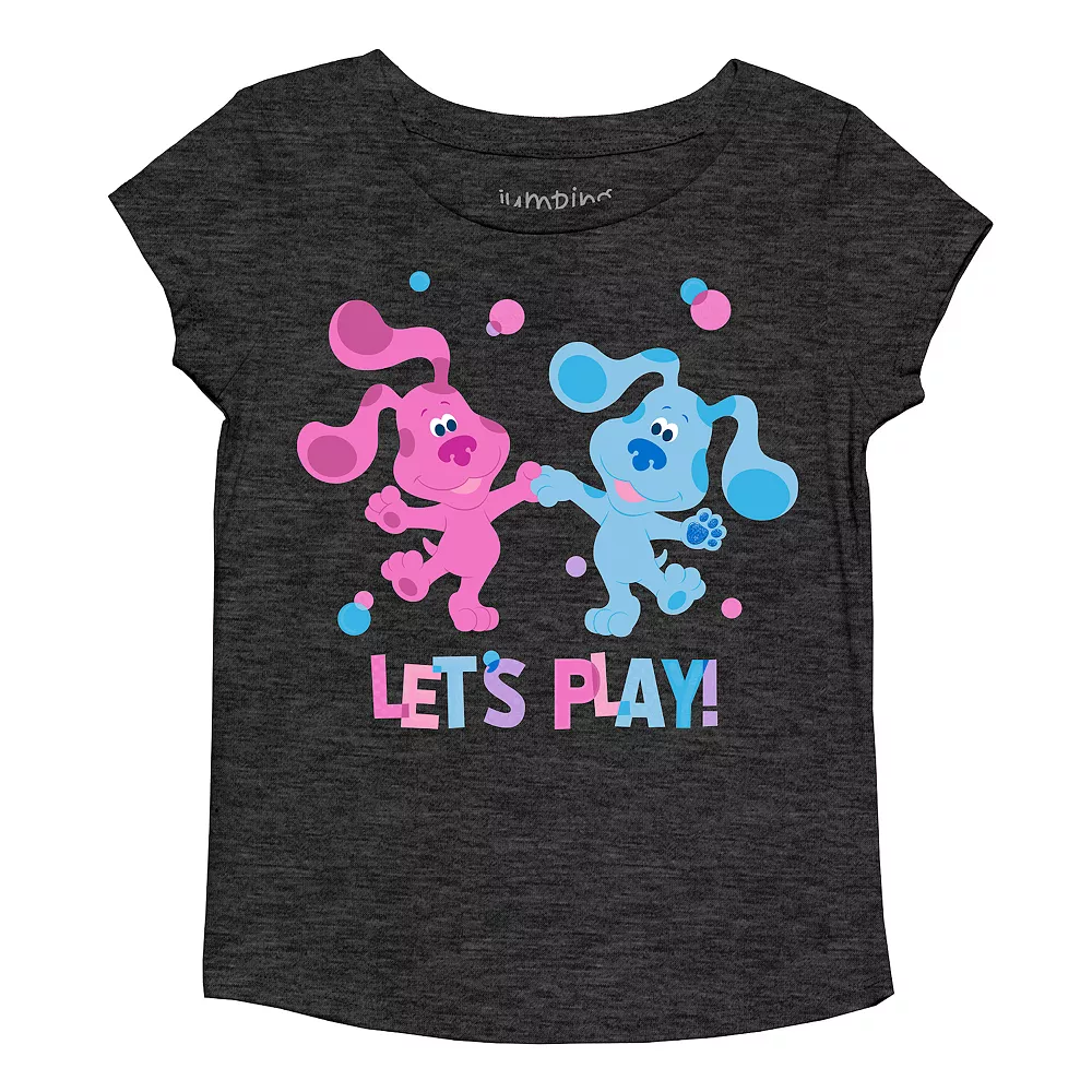 Toddler Girl Jumping Beans® Blue's Clues "Let's Play!" Graphic Tee 3 Toddler Girl Jumping Beans® Blue's Clues "Let's Play!" Graphic Tee