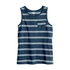 Boys 4-12 Jumping Beans® Essential Tank Top -kids pajamas set Sales 5535437 Navy Stripe
