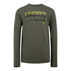 Boys 8-20 Under Armour Treetop Logo Graphic Tee -kids pajamas set Sales 5535452 Marine Od Green