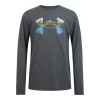 Boys 8-20 Under Armour River Logo Graphic Tee -kids pajamas set Sales 5535454 Pitch Gray Heather