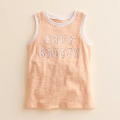 Baby & Toddler Little Co. by Lauren Conrad Organic Muscle Tank -kids pajamas set Sales 5539151 Peach Easy Breezy
