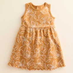 Baby & Toddler Girl Little Co. by Lauren Conrad Organic Lettuce-Edge Tank Dress