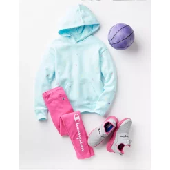 Girls 7-16 Champion® Tossed C Logo Fleece Hoodie -kids pajamas set Sales 5548560 ALT2
