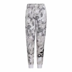 Boys 8-20 adidas Core Camo Print Joggers -kids pajamas set Sales 5555161 White