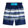 Boys 4-20 Sonoma Goods For Life® Patterned Swim Boardshorts -kids pajamas set Sales 5555554 Navy White Stripe