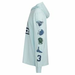 Boys 8-20 adidas Sport Stamp Hooded Tee -kids pajamas set Sales 5556648 ALT3