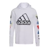 Boys 8-20 adidas Sport Stamp Hooded Tee -kids pajamas set Sales 5556648 White