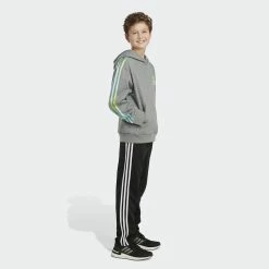 Boys 8-20 adidas Game Fade Fleece Hoodie -kids pajamas set Sales 5558652 ALT4