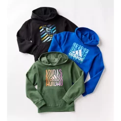 Boys 8-20 adidas Graphic Hoodie -kids pajamas set Sales 5558653 ALT2