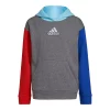 Boys 8-20 adidas Freestyle Fleece Hoodie -kids pajamas set Sales 5558660 Gray Multi