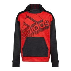 Boys 8-20 adidas Colorblock Fleece Hoodie -kids pajamas set Sales 5558713 Black Red