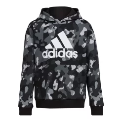 Boys 8-20 adidas Camo Fleece Hoodie -kids pajamas set Sales 5558739 Black