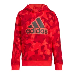 Boys 8-20 adidas Camo Fleece Hoodie -kids pajamas set Sales 5558739 Vivid Red
