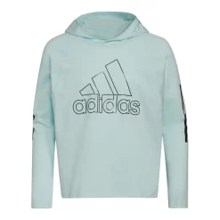 Girls 7-16 adidas Hooded Graphic Tee -kids pajamas set Sales 5559783 Alms Blue